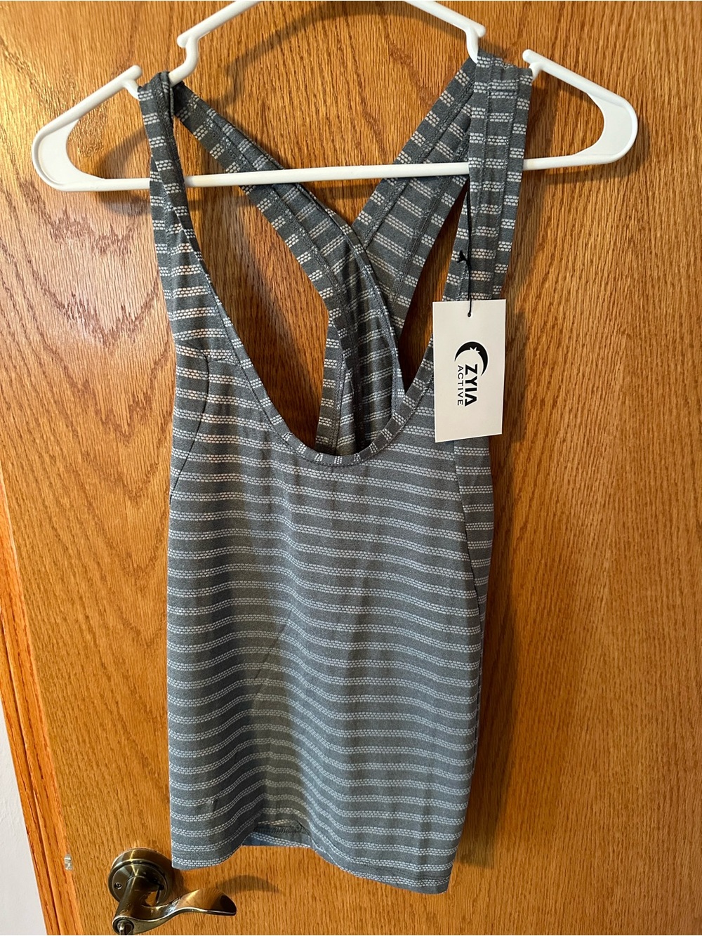 ZYIA Crossback Tank Top
